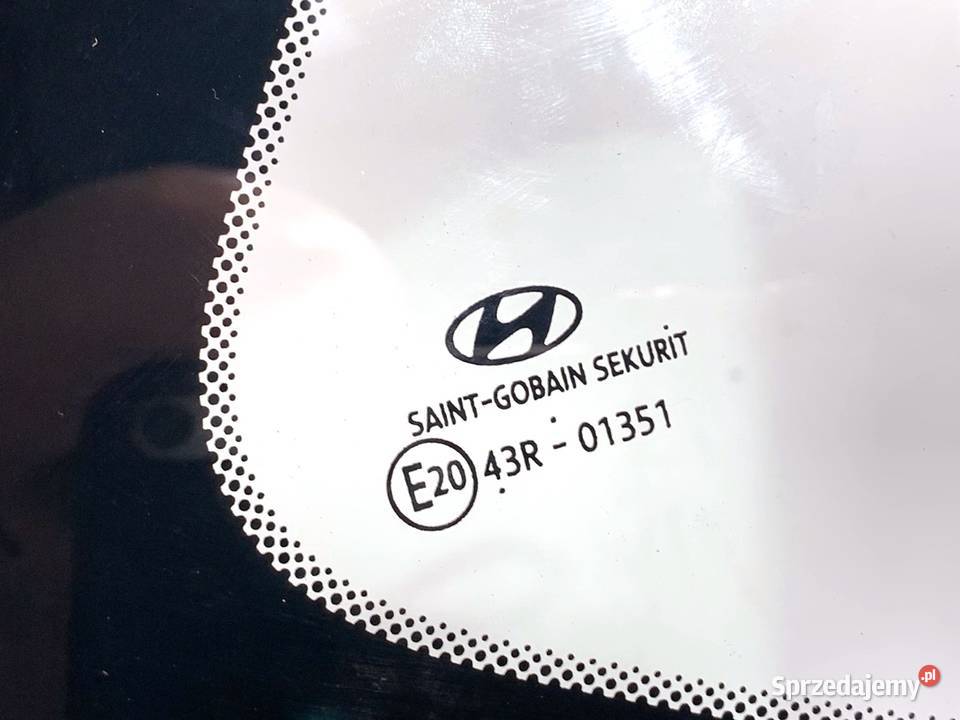SZYBA KAROSERYJNA PRAWY TYŁ HYUNDAI KONA SX2 SUV podkarpackie sprzedam
