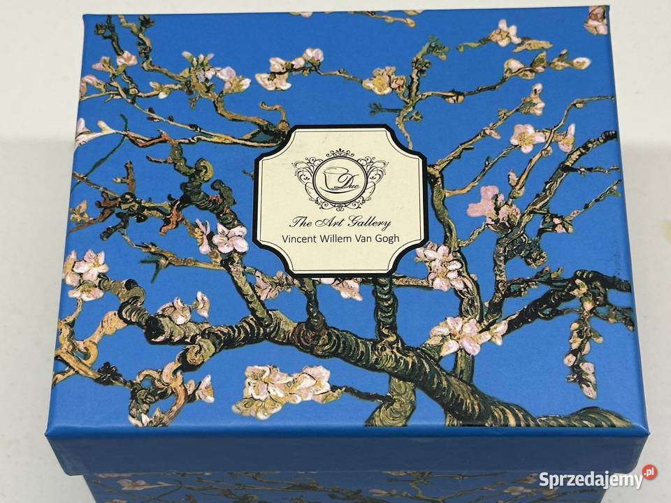 Komplet filiżanki kubek DUO ART ALMOND BLOSSOM Filiżanki i spodki łódzkie Łódź