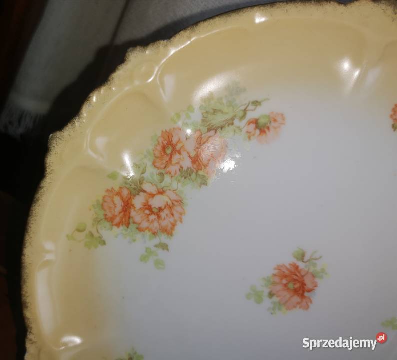 Secesyjny serwis na 6 osób sygnatura numeryczna