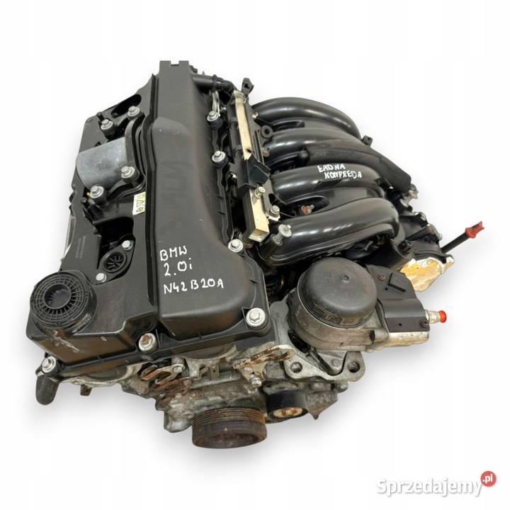 SILNIK N42B20A BMW E46 318 i 20 benzyna ładna