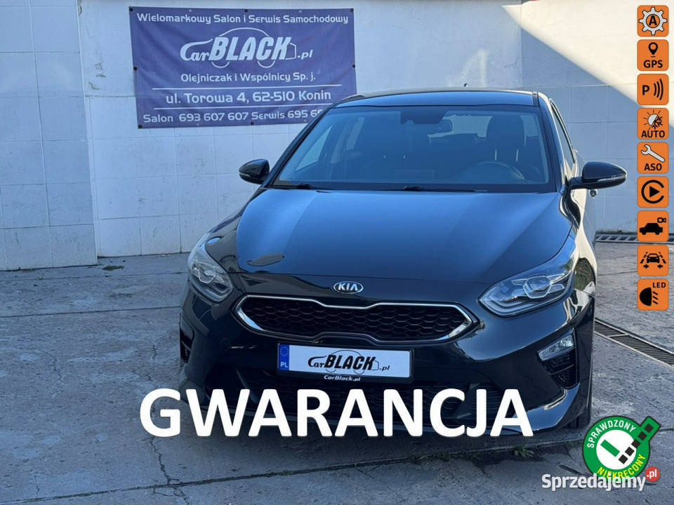 Kia Ceed Pisemna Gwarancja 12 miesięcy III 2018 Konin