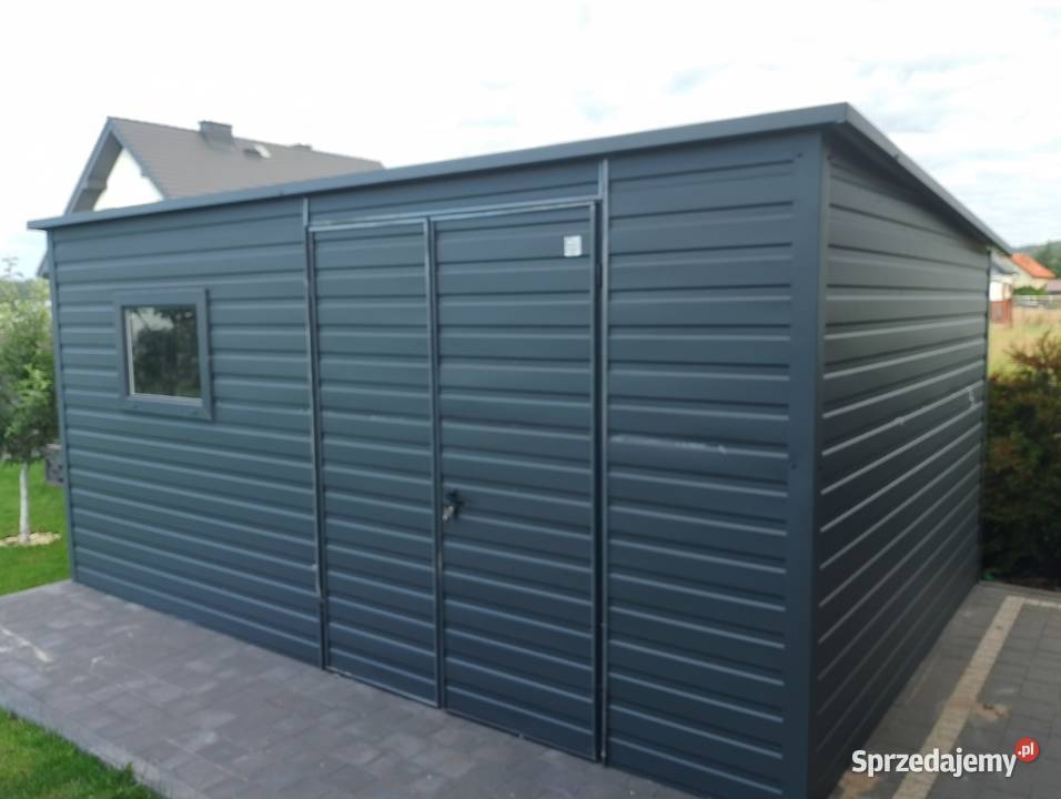 Wiata ogrodowa GARAŻ BLASZANY Domek Ogrodowy Krosno