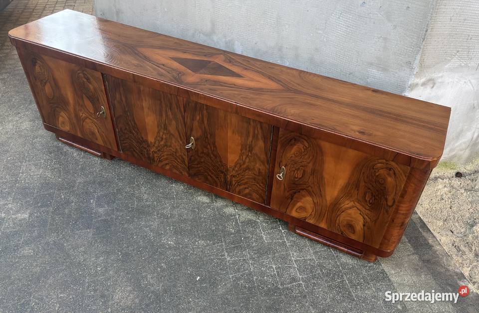 KomodaSzafka RTV ArtDeco Orzech 195 Antyk mazowieckie Warszawa