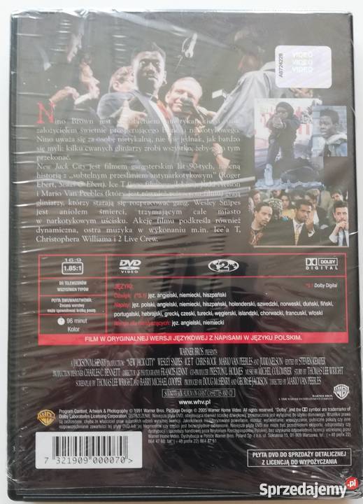 Jack City Wesley Snipes Ice T Mario van Peebles Łódź