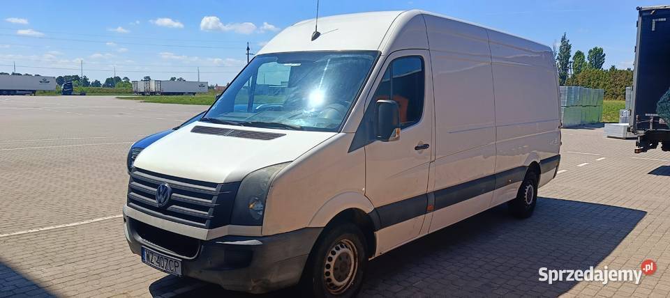 Volkswagen Crafter uszkodzony silnik Samochody dostawcze