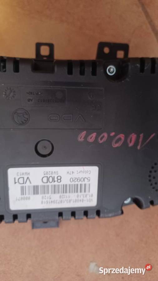 LICZNIK SKODA FABIA II 5J0920810D Rakoniewice