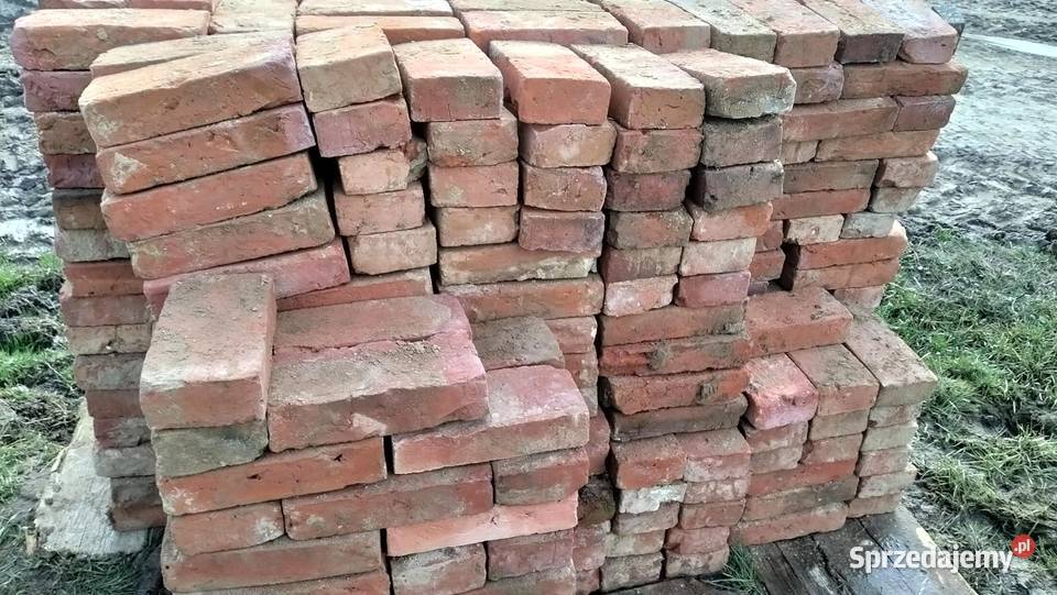 Cegła rozbiórkowa pruskado renowacji zabytków Sokolica