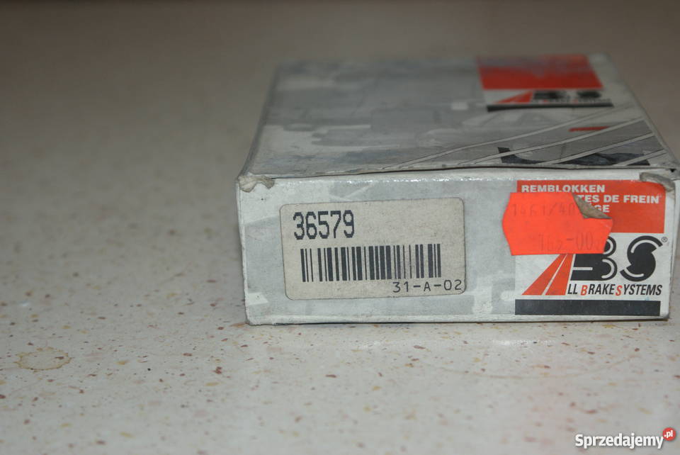 KLOCKI HAMULC PEUGEOT 205309 8394 Z CZUJABS klocki Białobrzegi