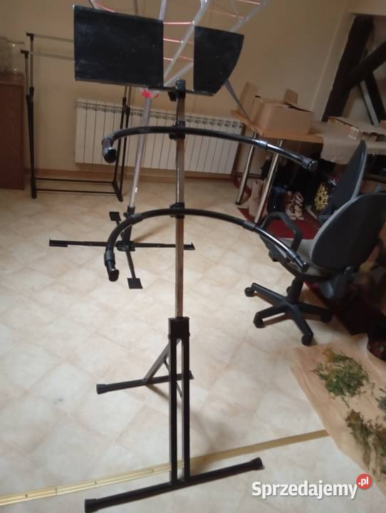 Stojak do instrumentów klawiszowych dwupoziomowy Przygodzice