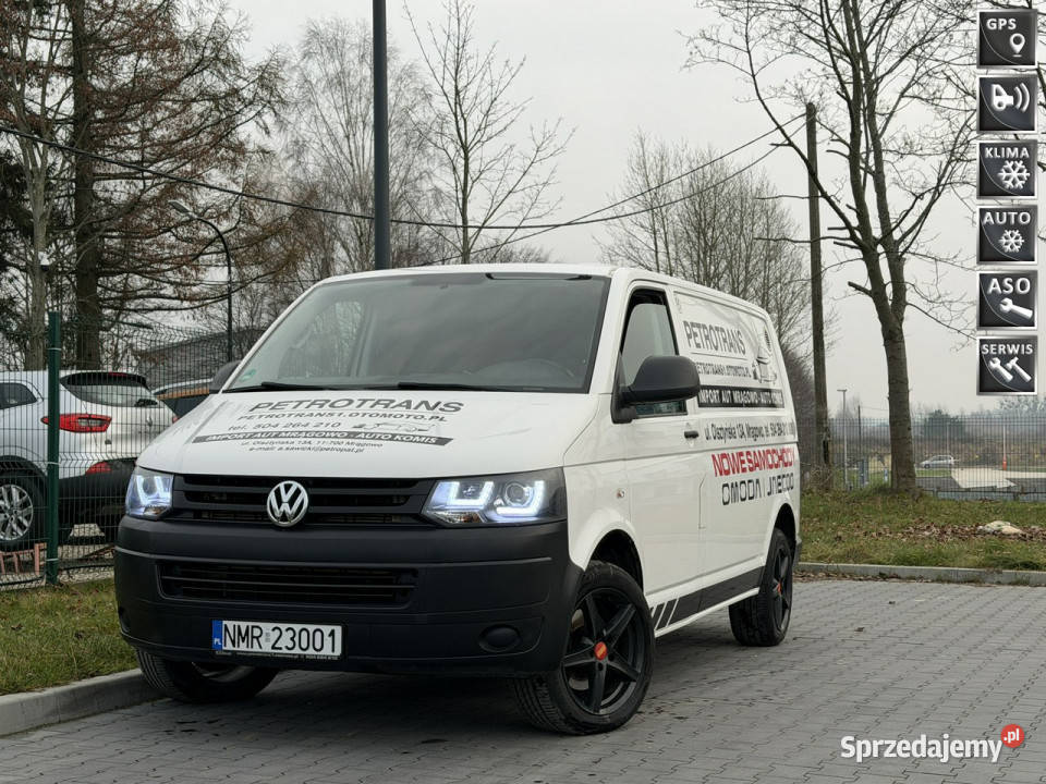 Volkswagen Transporter 20 TDI 102 LED Nawigacja immobilizer Mrągowo