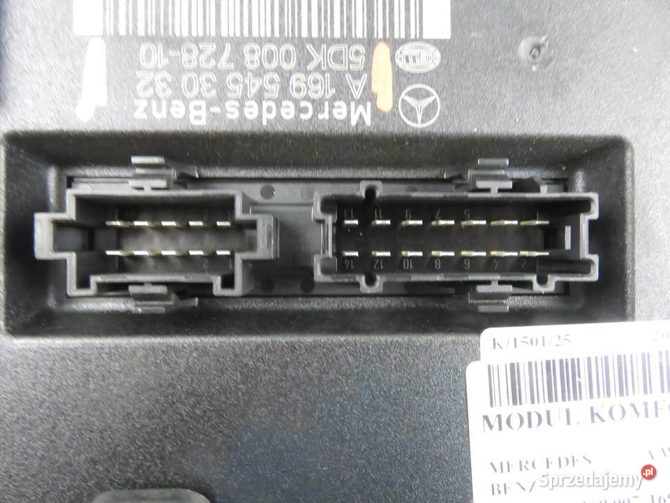 BSI MERCEDESBENZ A W169 A 180 CDI A1695453032 Części samochodowe