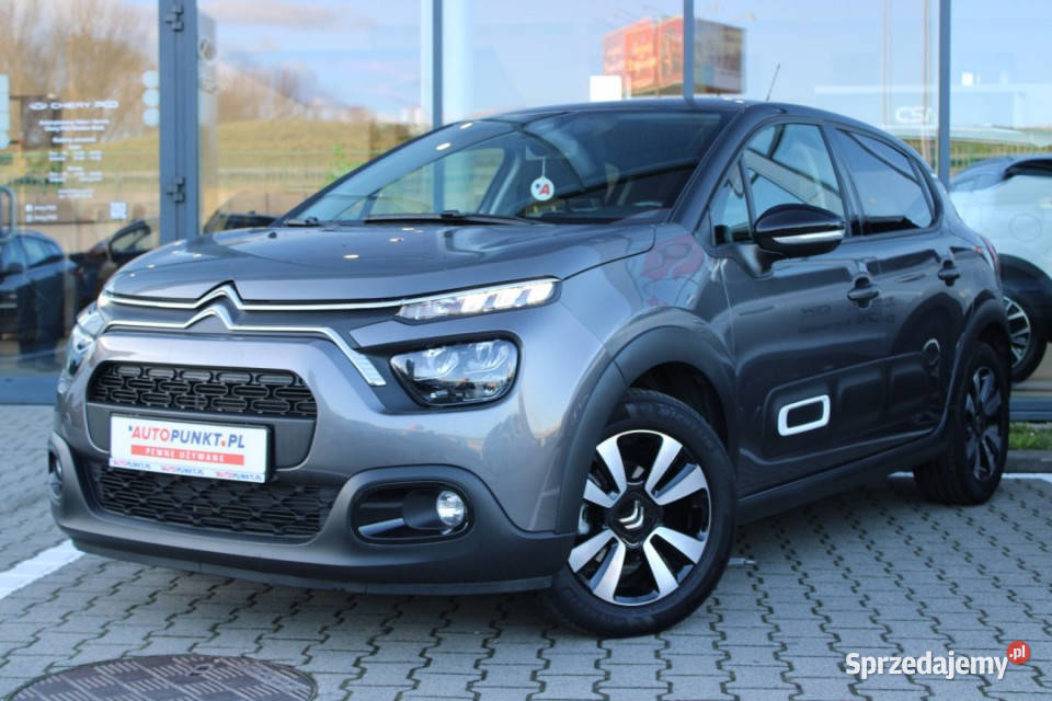 Citroen C3 2023r FVAT23 Klima FullLED Kamera benzyna śląskie