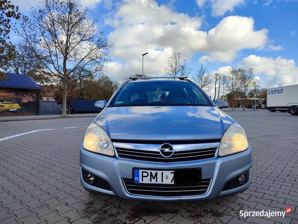 Opel Astra H kombi 2007 r Zarejestrowany w Polsce Międzychód