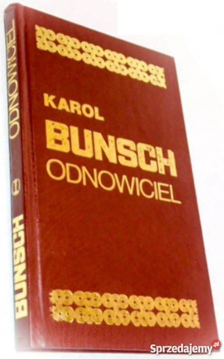 ODNOWICIEL BUNSCH KAROL Krosno sprzedam