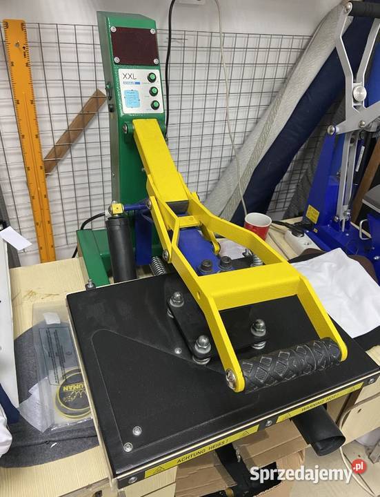 Termoprasa do nadruków prasa do termotransferu Produkcja Poznań sprzedam