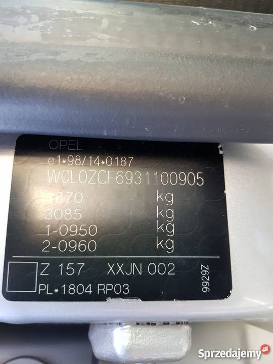 Opel Vectra C sedan Elegance 2003 przytarty poduszka powietrzna Kraków sprzedam