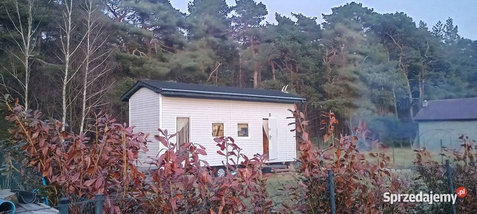 Dzialka rekreacyjna ROD z Tiny House szambo Wejherowo sprzedam