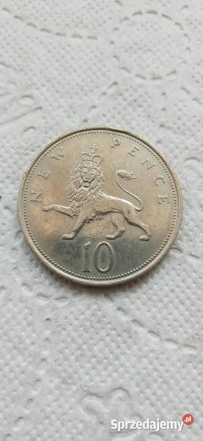 Moneta 10 pens 70r śląskie sprzedam