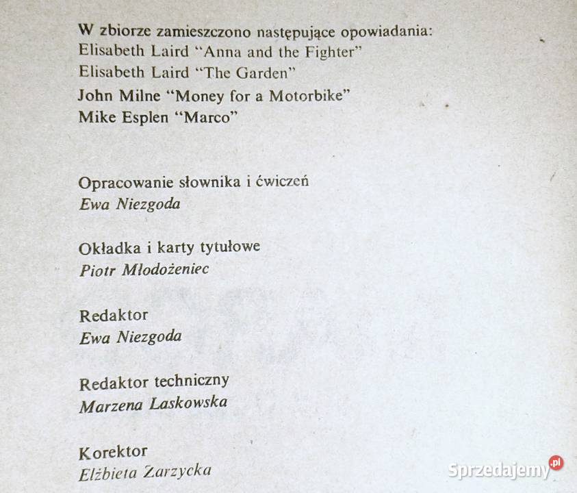 Marco and other stories Red Ewa Niezgoda miękka