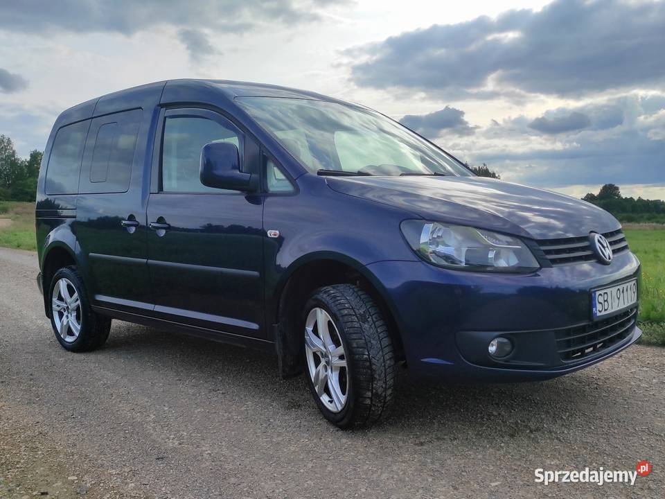Volkswagen Caddy 20 TDI 4x4 4Motion prywatne wspomaganie kierownicy śląskie Myszków
