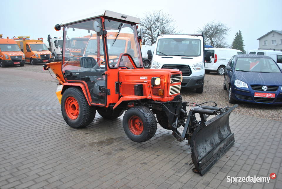 Hako Hakotrac 1900D Plug Piaskarka Traktor nieuszkodzony Sierakowice