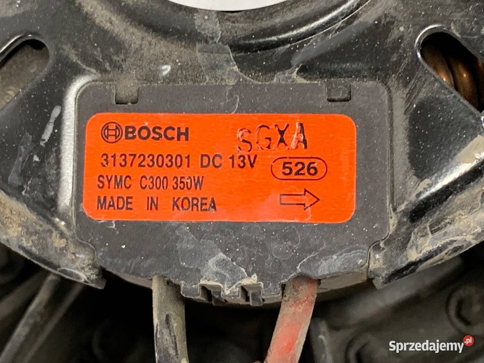 WENTYLATOR KLIMATYZACJI SSANGYONG TIVOLI Wentylatory chłodnic klimatyzacji podkarpackie