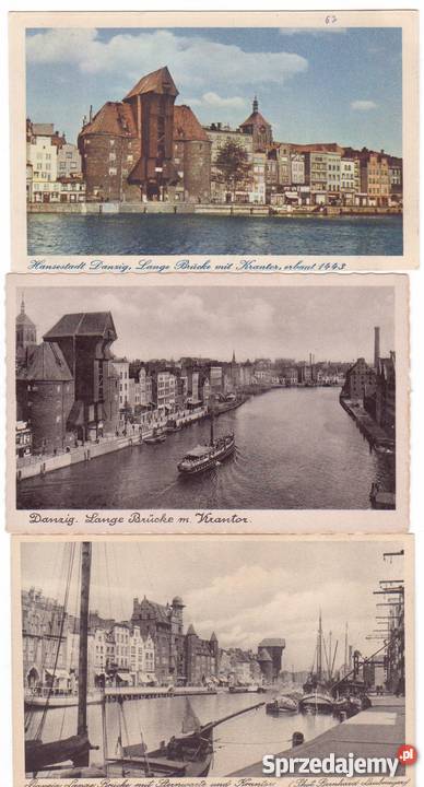 Sprzedam stare pocztowki Gdańsk 14