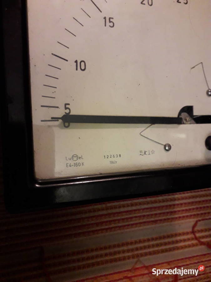 Miernik tablicowy voltomierz 25 V mazowieckie Warszawa