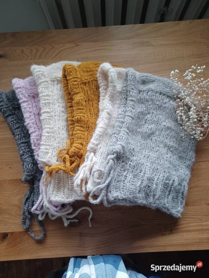 Balaclava kaptur kremowa