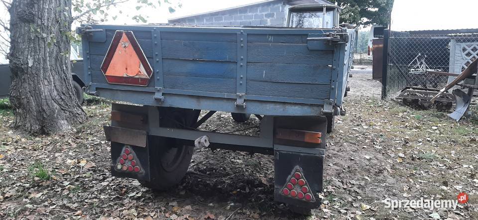 Przyczepa przyczepka nieuszkodzony Przyczepy rolnicze wielkopolskie Kazimierzewo