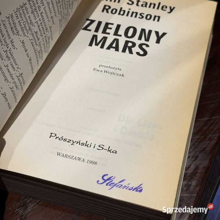 TRYLOGIA MARSJAŃSKA Kim Stanley Robinson