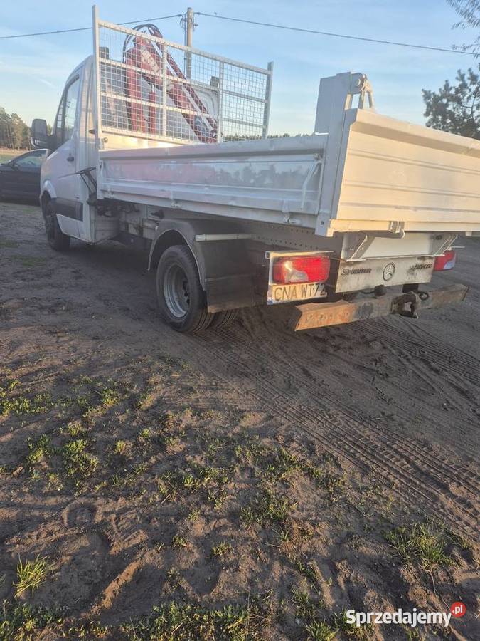 Mercedes Sprinter 515 wywrotka HDS bliźniak stan Mercedes-Benz Bydgoszcz