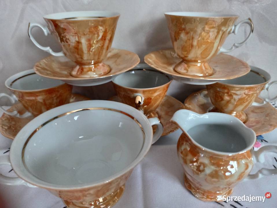 Serwis Fryderyka filiżanki cukiernica mlecznik Białystok