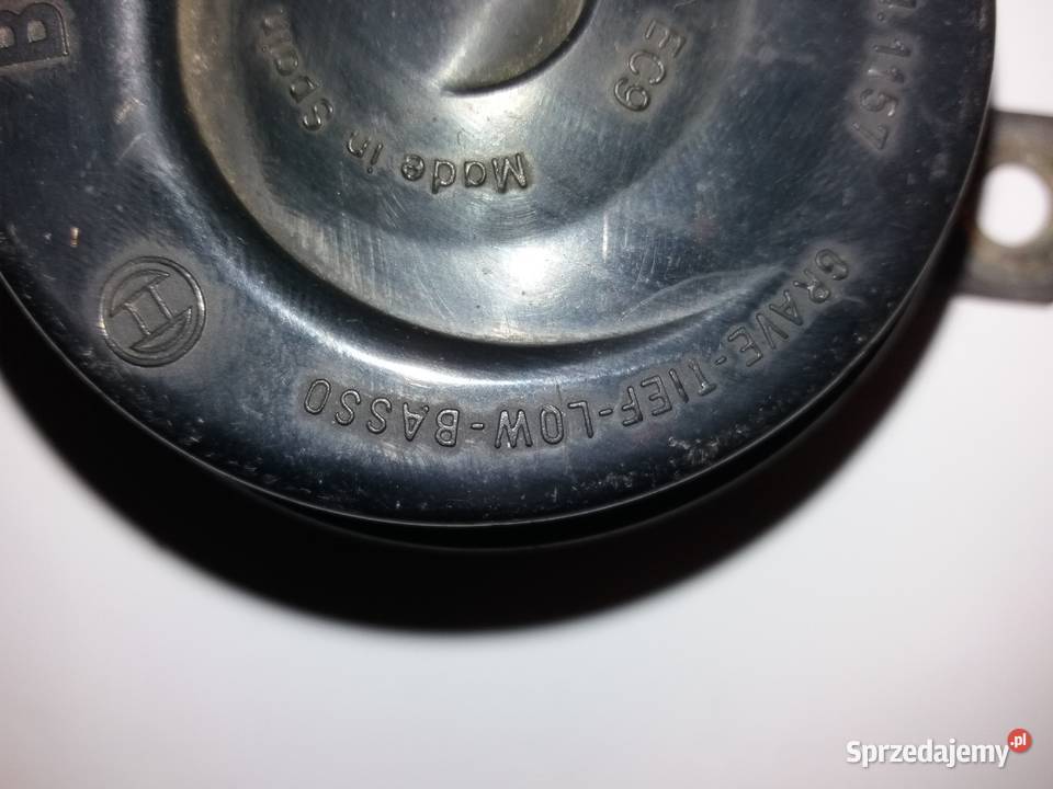 Klakson ton niski Citroen Peugeot OE 6236 E4 Układ elektryczny Warszawa