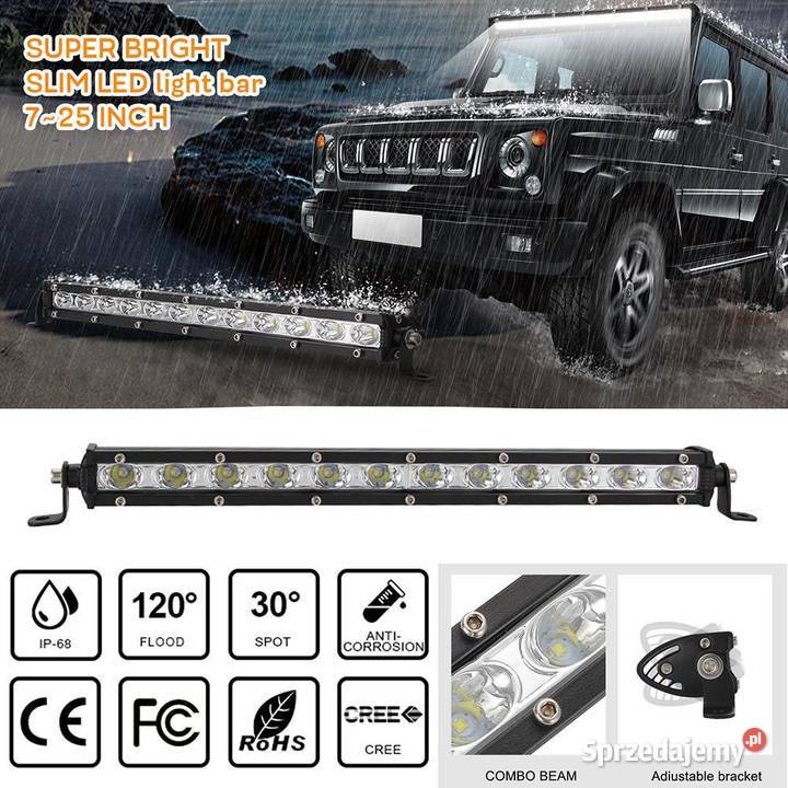 Lampa Robocza o Mocy 36W LED Cieńka Wodoodporna Drezdenko