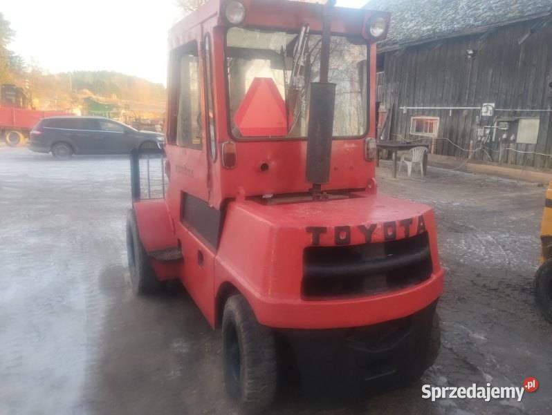 wózek widłowy 4 tony Toyota 02FD40 koła podlaskie Karasiewo