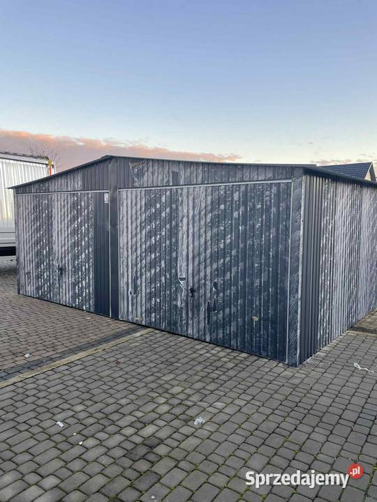 Garaż dwustanowiskowy 6x6 KOLOR Nowe Miasto Lubawskie