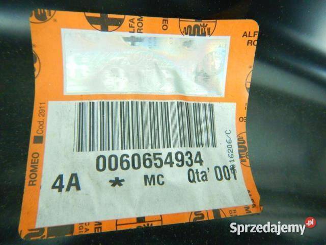 KLAPA TYLNA TYŁ ALFA ROMEO 146 9700 ORYGINAŁ