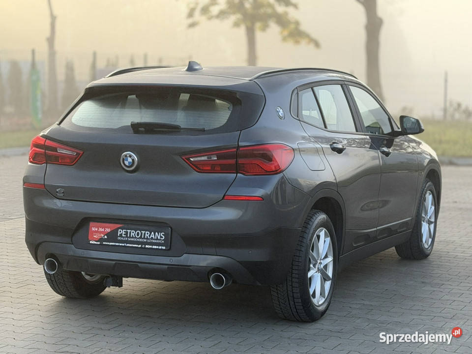 BMW X2 20 150 LED 101 Nawigacja Tempomat czujnik parkowania Mrągowo