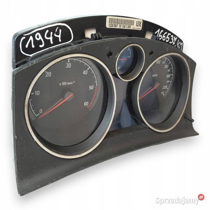 LICZNIK ZEGARY 13267567 UX Opel Astra H Zafira B