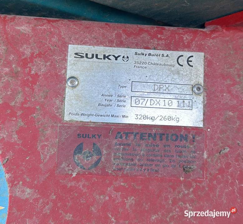 Sulky dpx Prima nieuszkodzony dolnośląskie Gierałtów