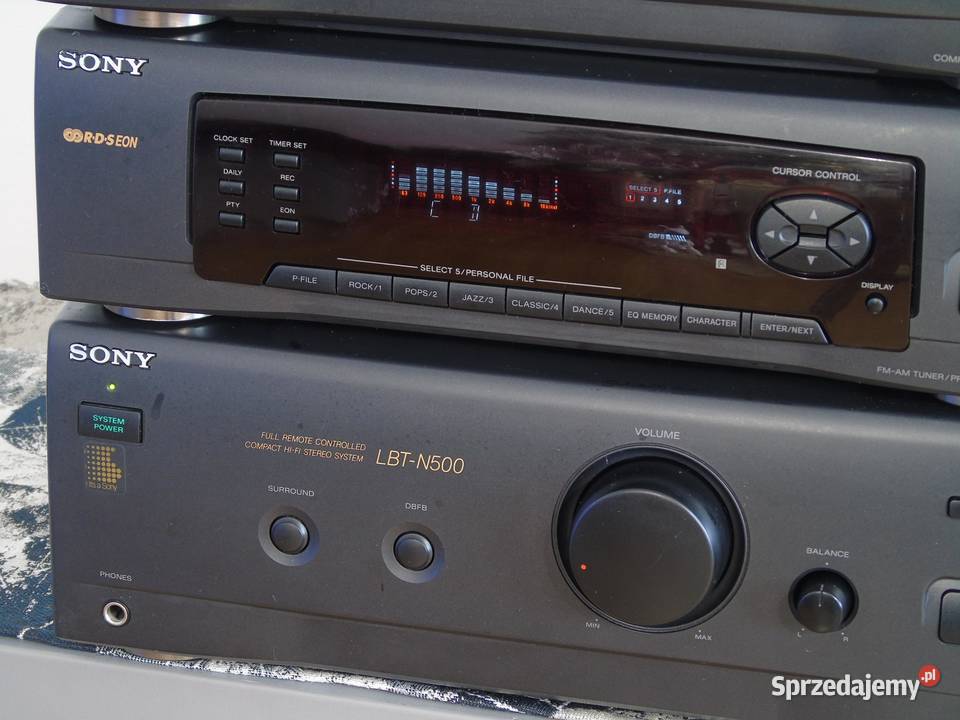 Wzmacniacz korektor graficzny tuner RDS i CD podkarpackie Jasło sprzedam