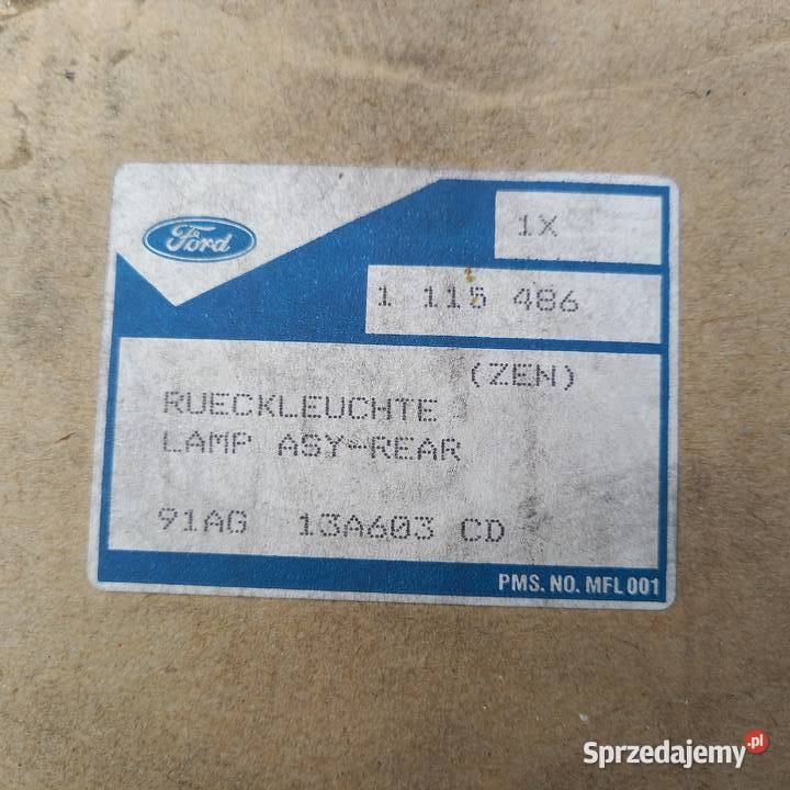 111548691AG13A603CD Lampa tył Escort 19902001 Lampy tylne Kraków sprzedam