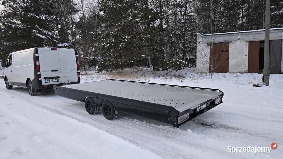 Przyczepa Laweta DMC 2700 4500x2100mm koła alu Kielce sprzedam