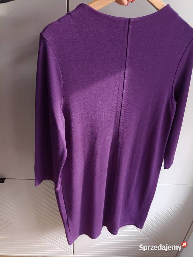 Sukienka Marc OPolo S wiskozowa fioletowa Spódnice i sukienki wielkopolskie Czarnków