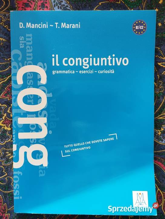 Książka IL CONGIUNTIVO Książki do nauki języka obcego dolnośląskie Wrocław sprzedam