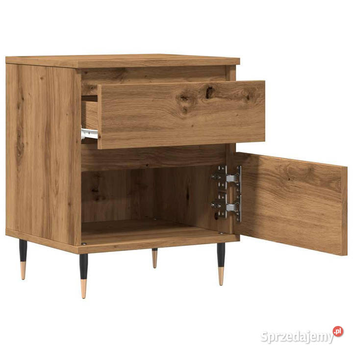 Szafka nocna dąb artisan 40x35x50 materiał Warszawa
