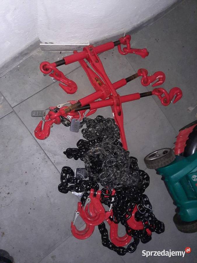 Sprzedam trzy napinacze łańcuchowe trzy łańcuchy dolnośląskie Głogów