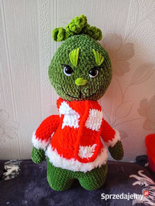 Maskotka na szydełku Grinch Siedlce
