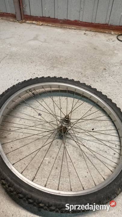 Koło 24 mtb przód z opona i dętką st Godziszka